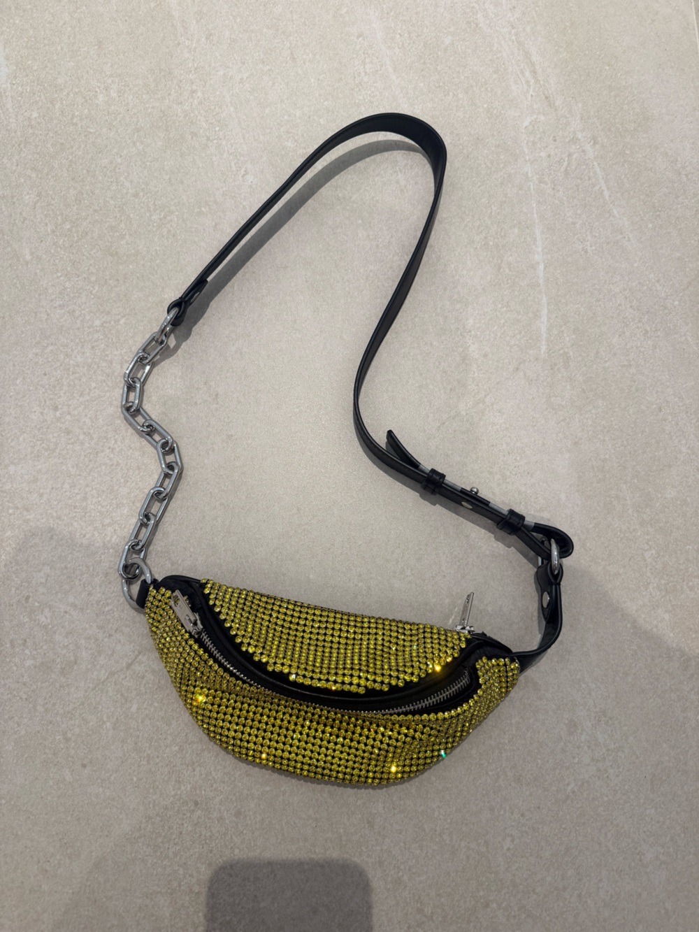 Alexander Wang Attica Mini Crystal (Rhinestone) Belt Bag